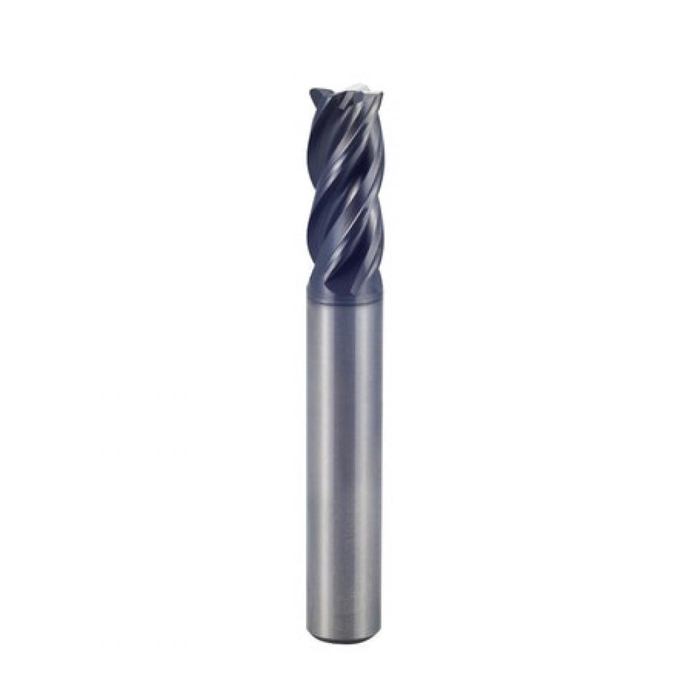 3/8(R.060) x 3/8 x 1/2 x 2-1/2 V7 PLUS A 4FL MULTI HELIX CR PLAIN SHANK END MILL