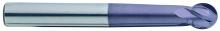 YG-1 U4MBS-0802 - 1/8 x 1/4 4FL LONG BALL SPHERE-TYPE X-POWER CARBIDE