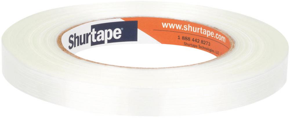 GS 521 High Performance Grade Strapping Tape - White - 6.3 mil - 12mm x 55m - 1