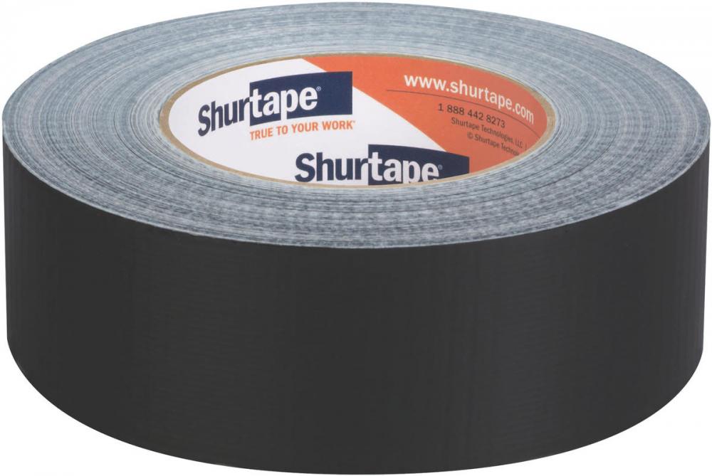 PC 600 Contractor Grade, Colored Cloth Duct Tape - Black - 9 mil - 48mm x 55m -