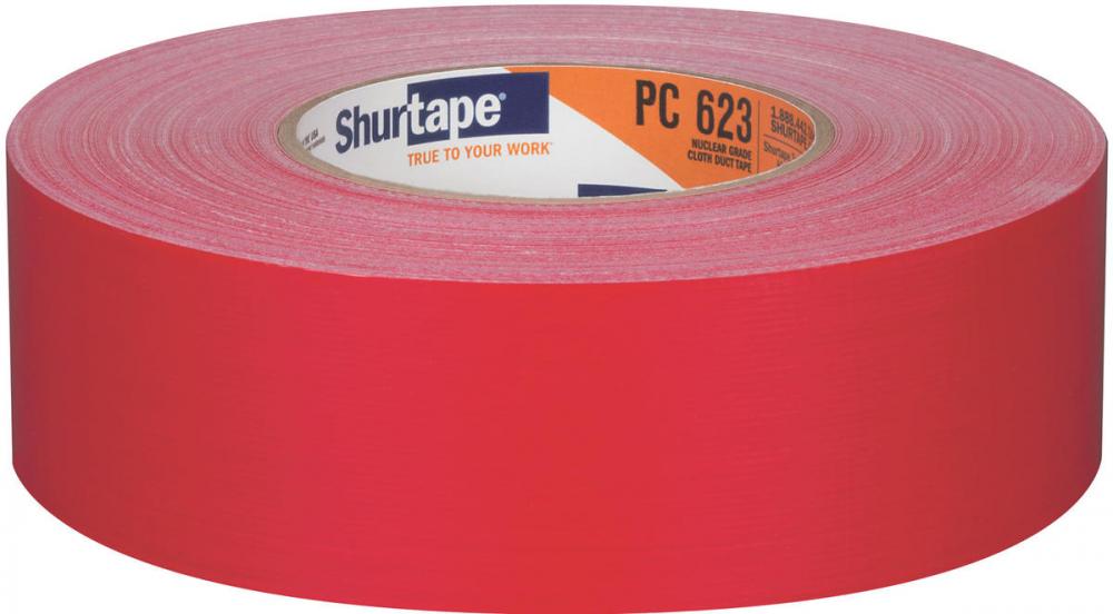 PC 623 Nuclear Grade Cloth Duct Tape - Red - 11.5 mil - 48mm x 55m - 1 Case (24