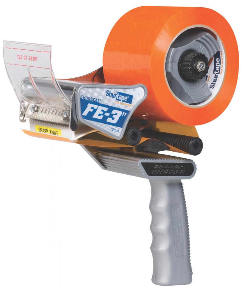 FE-3 Folded Edge Hand Dispenser - Use with 72mm Packaging Tape - 1 Dispenser