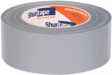 Shurtape 120954 - PC 6 Economy Grade, Co-Extruded Cloth Duct Tape - Silver - 6 mil - 48mm x 55m -
