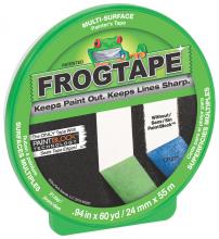 Shurtape 127624 - CF 120 / FrogTape Painter's Tape - Multi-Surface - Green - 5.7 mil - 24mm x 55m