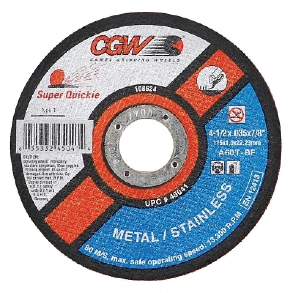 CGW Abrasives Super-Quickie Cut Cut-Off Wheels