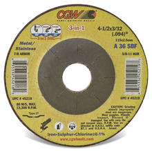 CGW Abrasives 45218 - 3-in-1 Wheels
