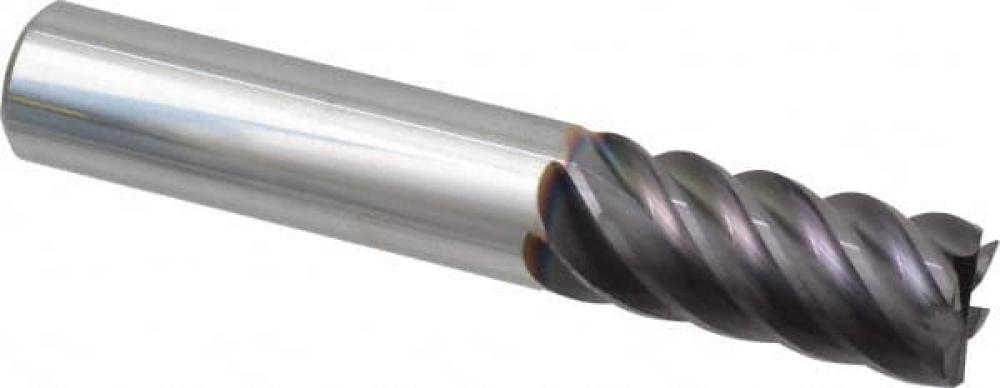 RF100 S/F standard length 6-flute variable helix end mill for materials < 54 HRC
