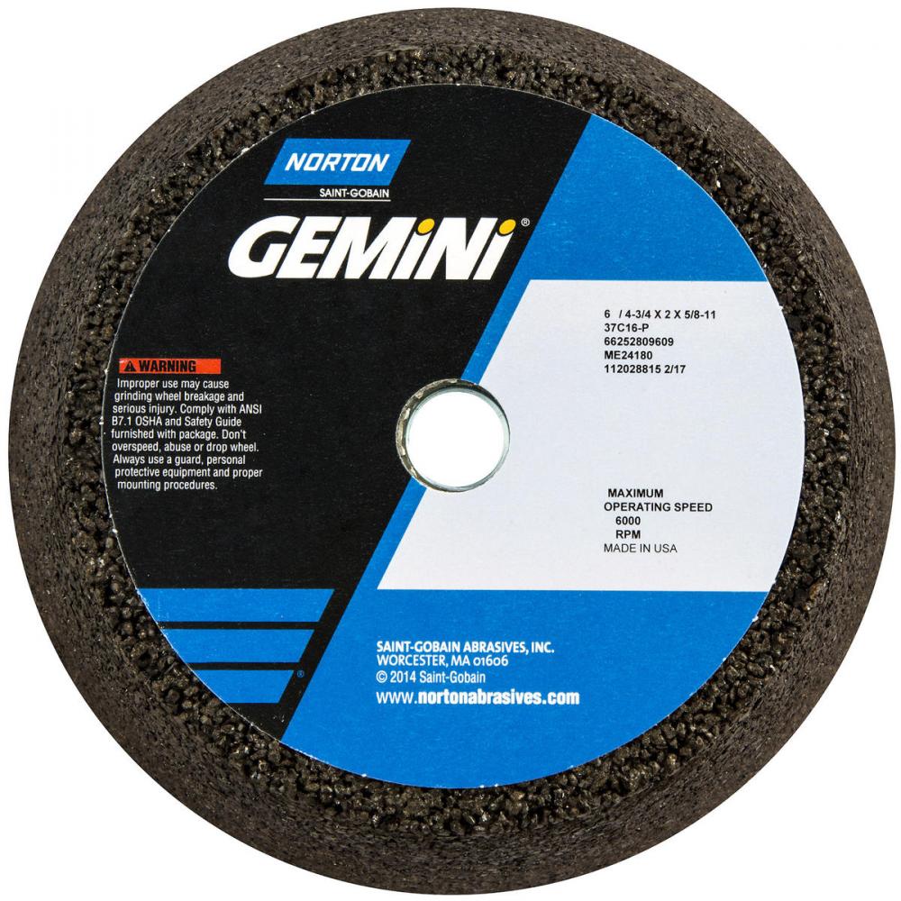 6 x 2 x 5/8 In. Gemini Snagging Wheel 16 P B7 T11