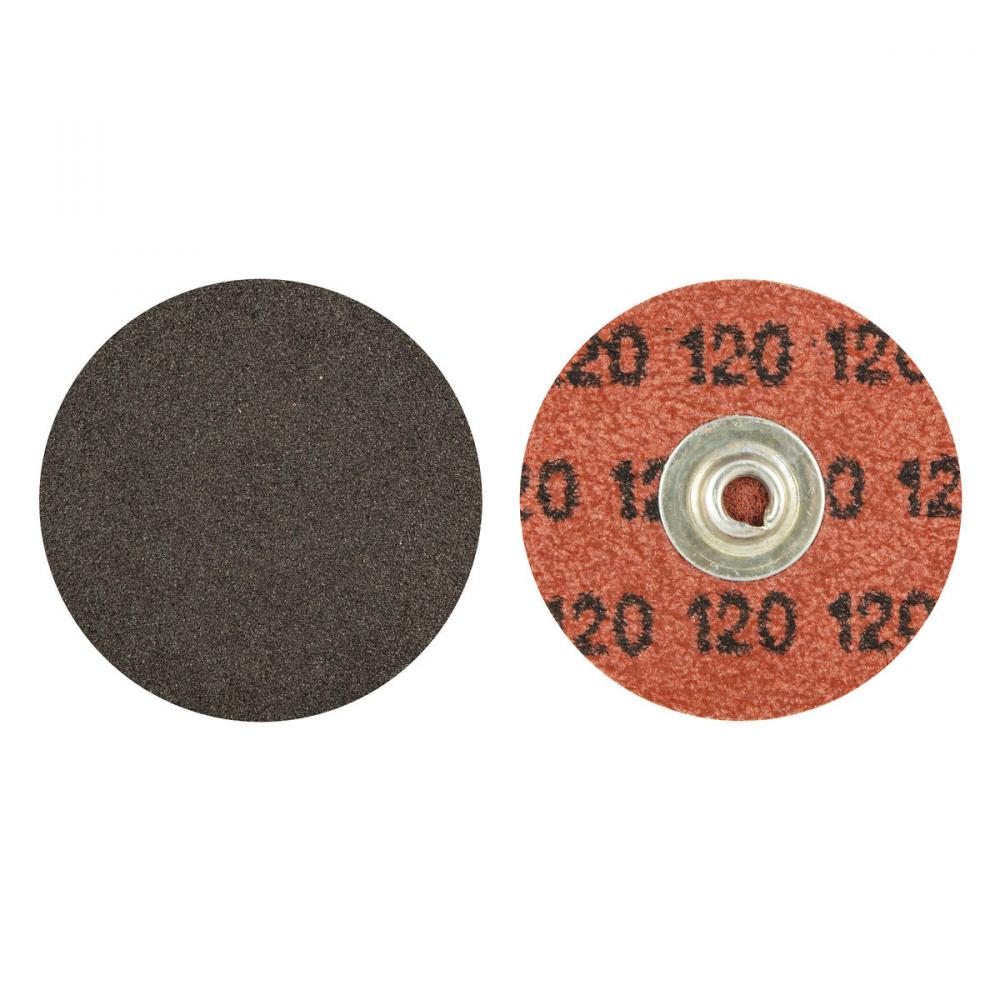 2 In. Metal Quick-Change Cloth Disc Type II P120 Grit R766X AO