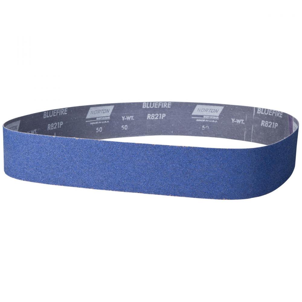 2 x 48 In. BlueFire Cloth Narrow Benchstand Belt 36 Grit R821P ZA