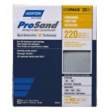 Saint-Gobain Abrasives Inc. 07660768167 - 9 x 11 In. ProSand Paper Sheet P220 Grit A259PS AO