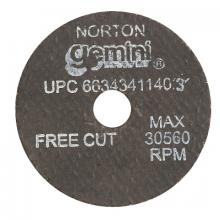 Saint-Gobain Abrasives Inc. 66243411403 - Norton Type 01 Gemini Small Diameter Cut-Off Wheels