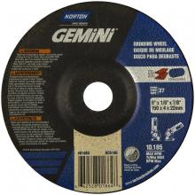 Saint-Gobain Abrasives Inc. 66252801864 - 6 x 1/8 x 7/8 In. Gemini Grinding and Cutting Whl 24 T T27