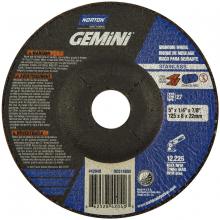 Saint-Gobain Abrasives Inc. 66252842040 - 5 x 1/4 x 7/8 In. Gemini INOX/SS Grinding Wheel 24 Q BDA T27