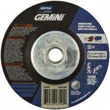Saint-Gobain Abrasives Inc. 66252843590 - 4-1/2 x 1/8 x 5/8 - 11 In. Gemini Grinding and Cutting Whl 24 Q BDA T27