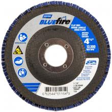 Saint-Gobain Abrasives Inc. 66254461164 - 4-1/2 x 7/8 In. BlueFire Fiberglass Conical Flap Disc T29 P80 Grit R884P ZA