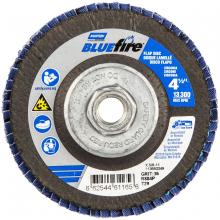 Saint-Gobain Abrasives Inc. 66254461165 - 4-1/2 x 5/8 - 11 In. BlueFire Fiberglass Conical Flap Disc T29 P36 Grit R884P ZA