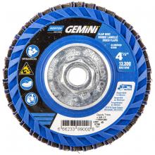 Saint-Gobain Abrasives Inc. 66623399000 - 4-1/2 x 5/8 - 11 In. Gemini Plastic Flat Flap Disc T27 P40 Grit R766 ZA