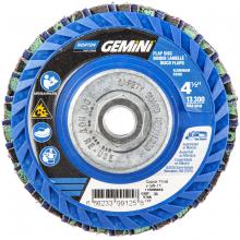 Saint-Gobain Abrasives Inc. 66623399125 - 4-1/2 x 5/8 - 11 In. Neon Plastic Flat Flap Disc T27 P36 Grit R766 ZA