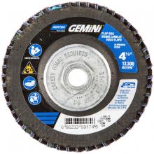 Saint-Gobain Abrasives Inc. 66623399174 - 4-1/2 x 5/8 - 11 In. Gemini Fiberglass Conical Flap Disc T29 P120 Grit R766 ZA