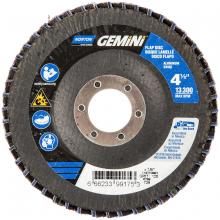 Saint-Gobain Abrasives Inc. 66623399175 - 4-1/2 x 7/8 In. Gemini Fiberglass Conical Flap Disc T29 P120 Grit R766 ZA