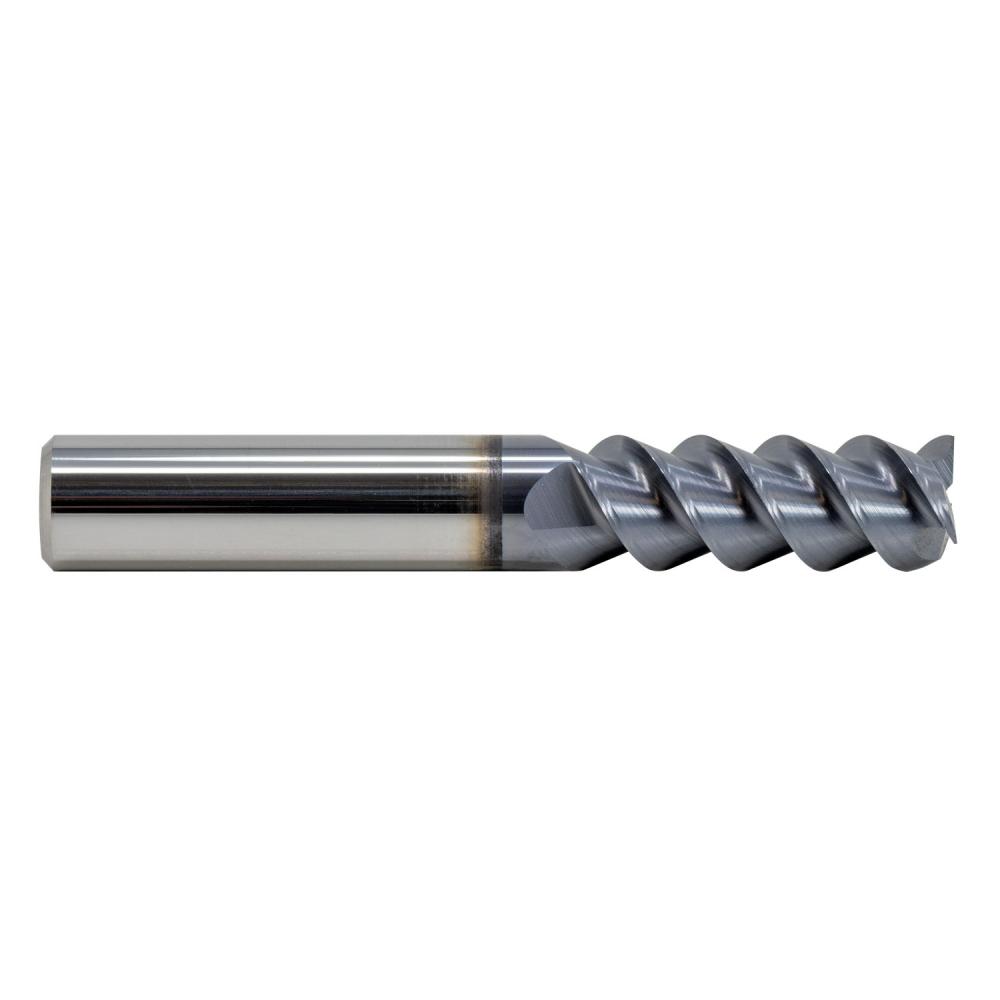1/2 3-Flute High Helix Soild Carbide End Mill TiAlN Coated 1/2 3-Flute High Helix Soild Carbide End Mill TiAlN Coated
