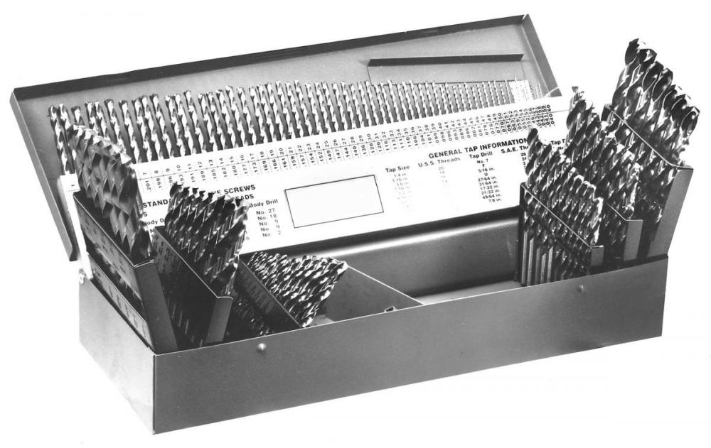 STM Premium 1/16&#34; - 1/2&#34;, #1-#60, A-Z 115pc HSS 3-1 Combination Jobber Length Dr