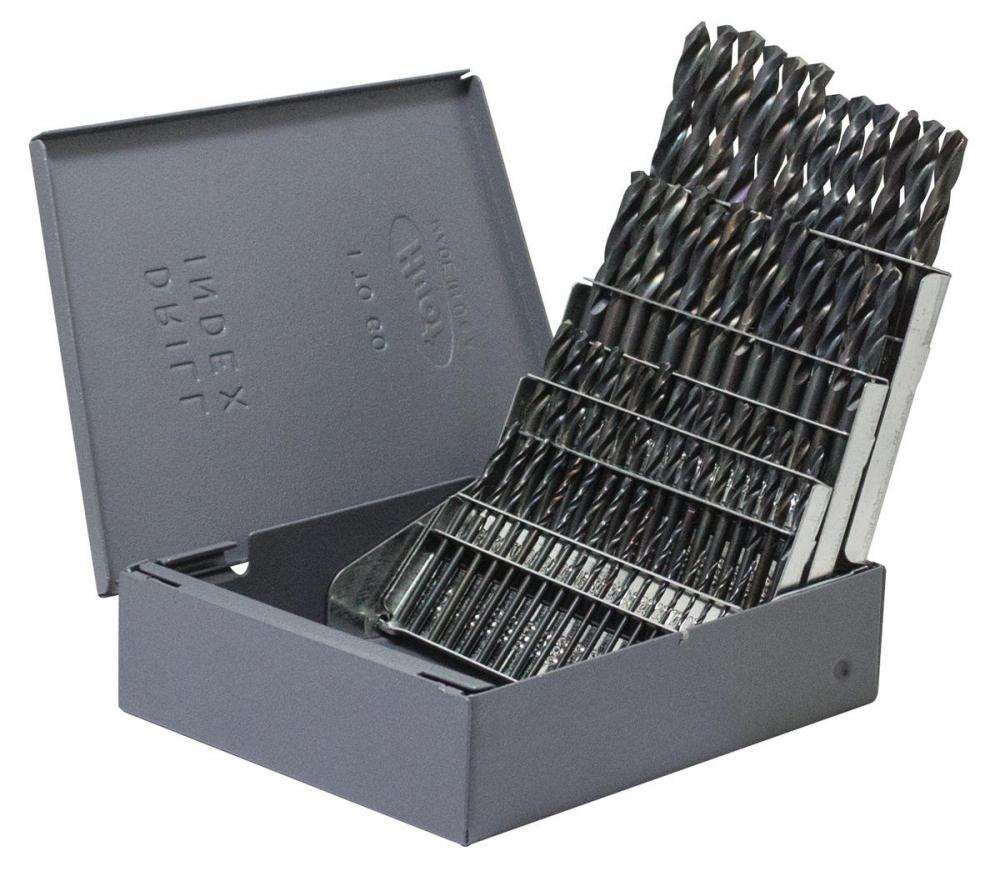 STM Premium #1-#60 60pc HSS Jobber Length Drill Set