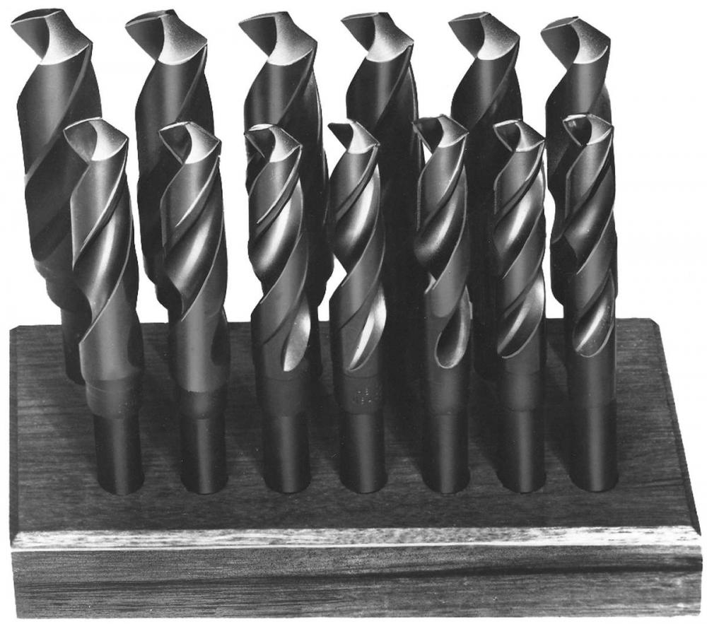 STM Premium 17/32&#34; - 1&#34; 13pc HSS 1/2&#34; Reduced Shank Drill Set