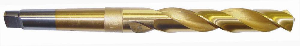 STM Premium 5/16&#34; x 6-3/8&#34; OAL MT1 118º Titanium Coated HSS Taper Shank Drill