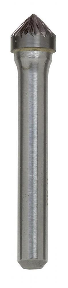 STM SK-42 1/8&#34; x 1/8&#34; Shank 90º Taper Carbide Double Cut Burr