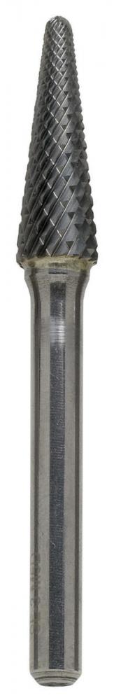 STM SL-41 1/8&#34; x 1/8&#34; Shank 14º Taper With Radius End Carbide Double Cut Burr