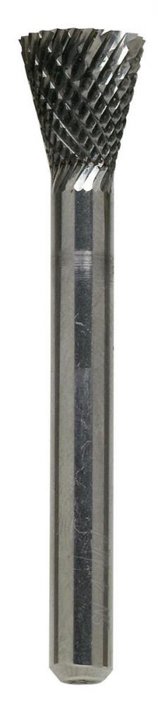 STM SN-41 3/32&#34; x 1/8&#34; Shank Non-end Cutting Inverted Cone Carbide Double Cut Bu