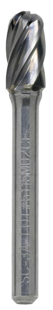 STM SC-1FM 1/4&#34; x 1/4&#34; Shank Radius End Carbide Alumacut Burr