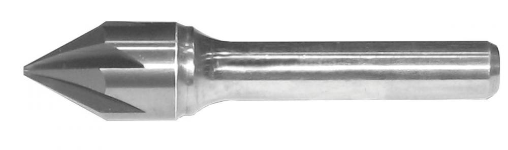 STM 1/4&#34; 60° Carbide 6-Flute Countersink