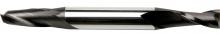 Sowa Tool 102-001 - Sowa High Performance 1/8 x 3-1/16" OAL 2 Flute Double End Regular Length TiAlN