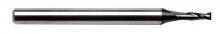 Sowa Tool 102-208 - Sowa High Performance .015 x 1-1/2" OAL 2 Flute 1/8" Shank Miniature TiAlN Coate
