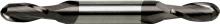 Sowa Tool 102-333 - Sowa High Performance 1/8 x 3-1/16" OAL 2 Flute Ball Nose Double End Regular Len