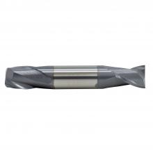 Sowa Tool 102380 - 7/16" Diameter x 7/16" Shank 2-Flute Stub Length Double End Yellow Series Carbide End Mill