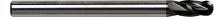 Sowa Tool 102-681 - Sowa High Performance 1/32 x 1-1/2" OAL 4 Flute Ball Nose Stub Length TiAlN Coat