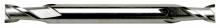 Sowa Tool 103-281 - Sowa High Performance 1/32 x 2" OAL 2 Flute Double End Stub Length Bright Finish