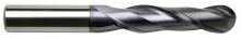 Sowa Tool 104-652 - Sowa High Performance 1/8 x 2-1/4" OAL 2 Flute Ball Nose Long Length Typhoon Mod