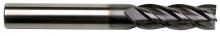 Sowa Tool 104-832 - Sowa High Performance 1/8 x 2-1/4" OAL 4 Flute Long Length Typhoon Modified AlTi