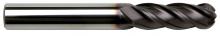 Sowa Tool 104-833 - Sowa High Performance 1/8 x 2-1/4" OAL 4 Flute Ball Nose Long Length Typhoon Mod