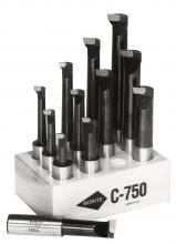 Sowa Tool 145-326 - Borite 9PC 3/8" Shank C6 Carbide Tipped Boring Bar Set