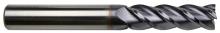 Sowa Tool 153-301 - Sowa High Performance 1/4” x 2-1/2”" OAL 4 Flute Carbide VariCut Modified AlTiN