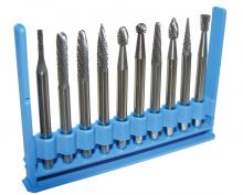 Sowa Tool 172-980 - Quality Import 10pcs Carbide Double Cut Burr Set