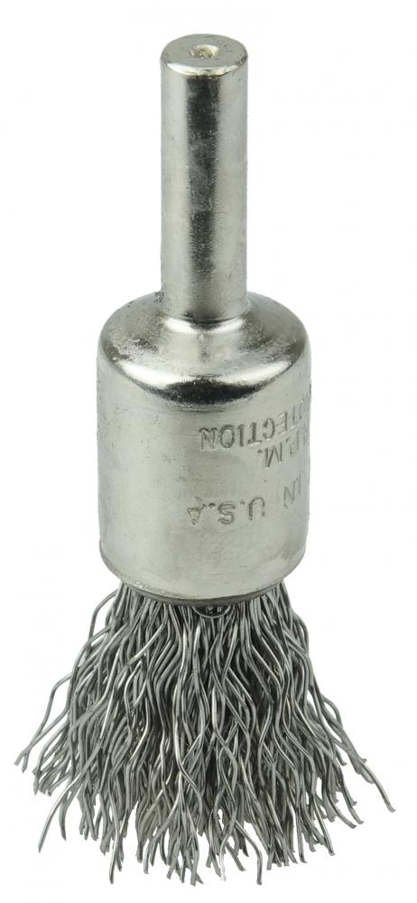 Crimped Wire End - Nickel Plated Cup Crimped Wire End - Nickel Plated Cup