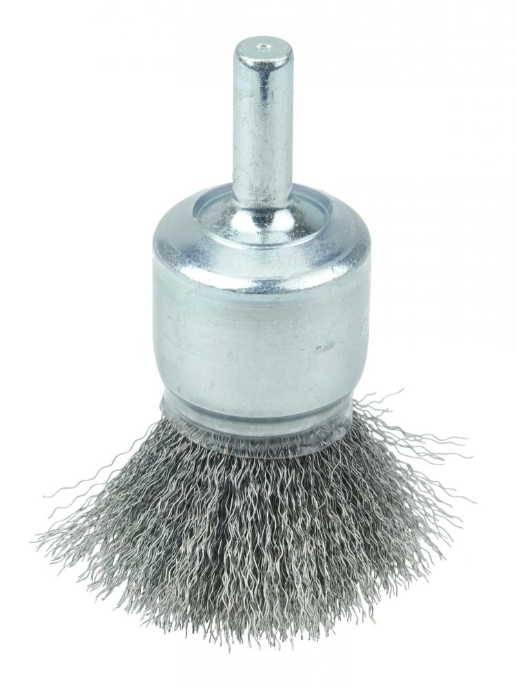 Crimped Wire End - Coated Cup Crimped Wire End - Coated Cup