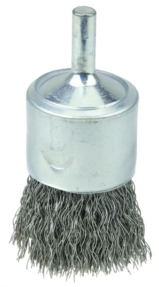 Crimped Wire End - Coated Cup Crimped Wire End - Coated Cup